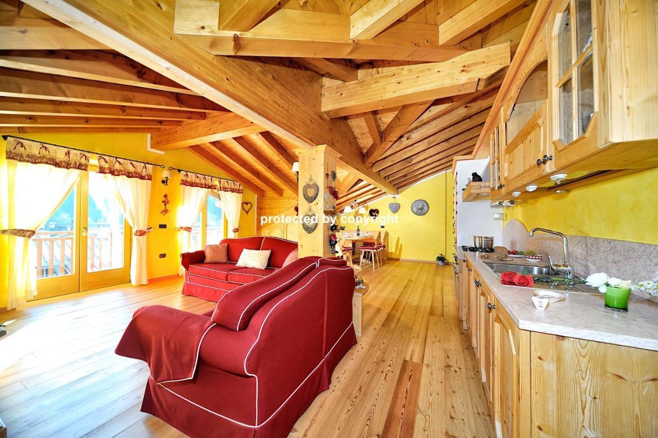 Luxury Exclusive Attic Daire Pinzolo Dış mekan fotoğraf