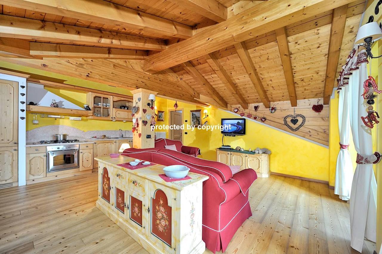 Luxury Exclusive Attic Daire Pinzolo Dış mekan fotoğraf